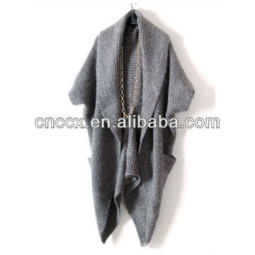 13STC5520 Damen Wolle Poncho Mantel